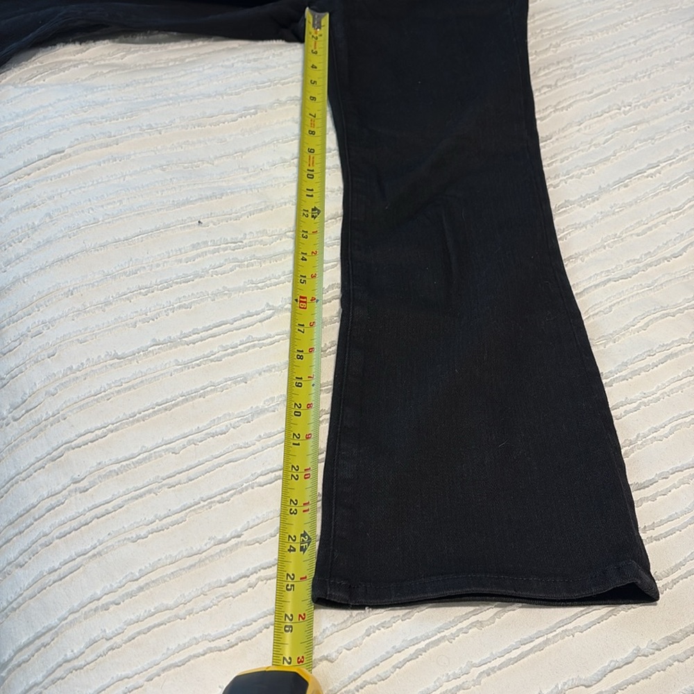 EUC Madewell Gray Kick Out Flare - size 2 (25) - Picture 5 of 10